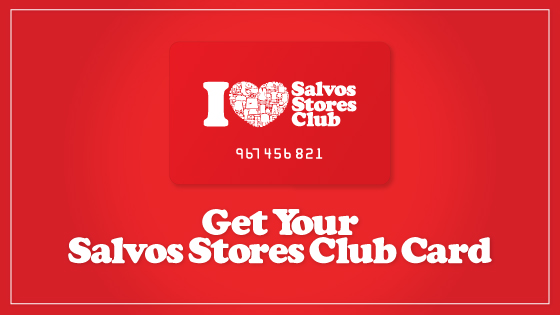 Salvos Stores Club Card